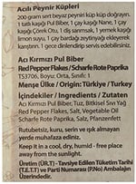 Bağdat Pul Biber Ekonomik Boy 210 Gr