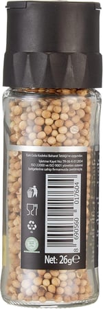 Bağdat Tane Kişniş (Tuzluklu Cam) 26 Gr