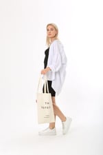 Baghashtag The Tote Bag Baskılı Bez Çanta