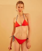 Bağlama Detaylı Bikini Altı