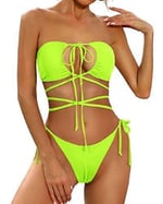 Bağlama Detaylı bikini takım DB200780BT