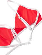 Bağlama Detaylı Bikini Üst
