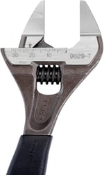 Bahco ERGO™ Kurbağacık Anahtar 6 inç Geniş Ağızlı Ekstra İnce Dişli 9029-T