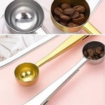 BakGelAl Mandallı Kahve Ölçü Kaşığı Çok Fonksiyonlu Paslanmaz Çelik Kaşık