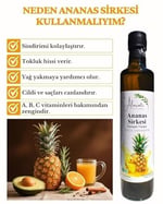 Bal ve Ananas Sirkesi 2’li Fırsat Paketi (500 ml x2 Adet)
