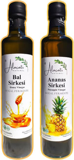 Bal ve Ananas Sirkesi 2’li Fırsat Paketi (500 ml x2 Adet)