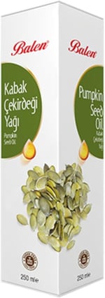 Balen Kabak Çekirdeği Yağı (Soğuk Pres)