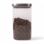 BALSA 1400ml Sızdırmaz Vakumlu Metal Kapaklı Borosilikat Cam Kavanoz – Hava Geçirmez & Dayanıklı Gıda Saklama Kabı (10cm x 21cm)