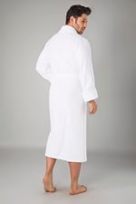Bambo cotton Erkek Bornozu Beyaz M