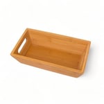 Bambu Ekmek Sepeti 23x13x7cm, Evonox Bambu Ekmeklik, Bambu Ekmek Sunumluk