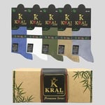 Bambu Erkek Çorap Klasik Soket Düz Uzun Yazlık Dikişsiz 5'li Kutulu Premium Set Yeni Trend 40-44