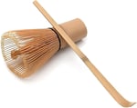 Bambu Matcha Çayı Karıştırıcı Fırça ve Kaşık Bamboo Whisk Köpürtücü cin552