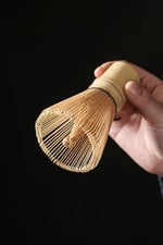 Bambu Matcha Çayı Karıştırıcı Fırça ve Kaşık Bamboo Whisk Köpürtücü cin552