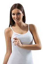 BAMBU MODAL EMZİRME ATLETİ (BEYAZ/S-M)