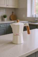Bambum Garen - Moka Pot 6 Fincan Bej