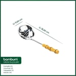 Bambum Mundo - Bambu Saplı Kaşık Süzgeç 33,5*11,5cm