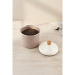 Bambum Nostalji Emaye - Ahşap Saplı Baharatlık Toprak 12 Cm