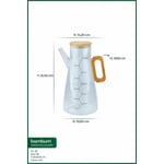 Bambum Olivra Bambu Kapaklı Cam Yağdanlık 1000ml