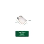 Bambum Stan Çift Yüzey Bambu Ve Çelik Kesme Tahtası Küçük