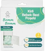 Bamm Bamm Kokulu Bebek Bezi Atık Poşeti 495 Bez Kapasiteli