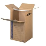 BANKERS BOX SmoothMove 7710501 dolap kutusu, yapışkansız, büyük, 3 adet