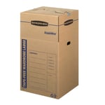 BANKERS BOX SmoothMove 7710501 dolap kutusu, yapışkansız, büyük, 3 adet
