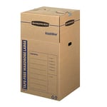 BANKERS BOX SmoothMove 7710501 dolap kutusu, yapışkansız, büyük, 3 adet