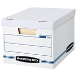 Bankers Box stor/dosya saklama kutusu Lift Off Kapak, Letter/Legal, 30,5 x 25,4 X 38,1 cm 12-Pack