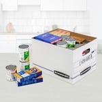 Bankers Box STOR/Evrak Kutuları, Standart Düzenleme, Kaldırma Kapağı, Mektup/Legal, 30 Adet (0071304)