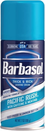 Barbasol Pasific Rush Kafein ve Mentollü Canlandırıcı Tıraş Köpüğü 198GR