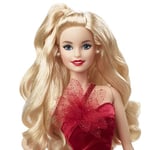 Barbie 2022 Mutlu Yıllar Bebeği (dalgalı sarı saçlı), bebek standı, 6 yaş ve üzeri HBY03