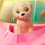 Barbie Bebek ve Teknesi Barbie Bebek ve Teknesi, Oyuncak Köpek ve Aksesuarlar İle Suda Yüzer, 3-7 Yaş Arası İçin GRG30 GRG30