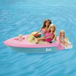 Barbie Bebek ve Teknesi Barbie Bebek ve Teknesi, Oyuncak Köpek ve Aksesuarlar İle Suda Yüzer, 3-7 Yaş Arası İçin GRG30 GRG30