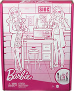 Barbie® Bilim Laboratuarı Oyun Seti, Barbie® Bilim Laboratuvarı oyun seti, 2 bebek, laboratuvar tezgahı ve 10'dan fazla aksesuar, HJY95