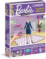 Barbie Careers Manyetik Kıyafet Giydirme Kutu Oyunu