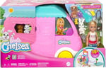 Barbie Chelsea'nin Yeni Karavanı, Chelsea bebek, 2 hayvan figürü ve 15 aksesuar içerir, araç kamp alanına dönüşür, HNH90