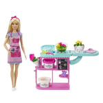 Barbie Çiçekçi Bebek ve Oyun Seti, 3 yaş ve üzeri, GTN58