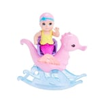 Barbie-Dreamtopia Deniz Kızı Bebek ve Çocuk Oyun Alanı - Seçenekler: deniz kızı ile deniz bebeği bakım seti...