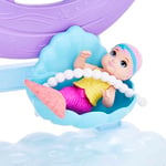 Barbie-Dreamtopia Deniz Kızı Bebek ve Çocuk Oyun Alanı - Seçenekler: deniz kızı ile deniz bebeği bakım seti...