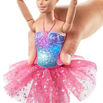 BARBIE™ DREAMTOPIA IŞILTILI BALERİN™ Barbie bebek | sarışın balerin bebek | sihirli ışık özelliği HLC25