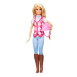 Barbie Gizemleri, Büyük At Kovalamacası dizisinden Barbie 'Malibu' bebek ve aksesuarlar, çıkarılabilir binici kıyafeti ve kaskıyla bebek, HXJ38