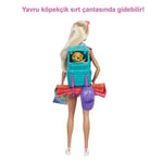 Barbie Kampa Gidiyor Oyun Seti Barbie Kampa Gidiyor Oyun Seti, yavru köpeği ve 10'dan fazla aksesuar, 3-7 yaş HDF73