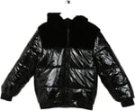 Barbie Kız Çocuk Kapüşonlu Kürklü Mont, 3-4 Yaş, 5003011165, Siyah, Kız Çocuklar