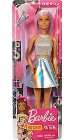 Barbie Pop Star Bebek ve Mikrofonu FXN98