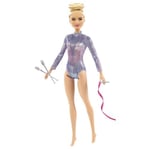 BARBIE RİTMİK JİMNASTİKÇİ (SARI SAÇLI) BEBEK Barbie Ritmik Jimnastikçi, Sarı Saçlı Bebek GTN65 GTN65