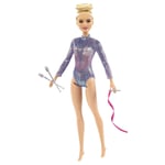 BARBIE RİTMİK JİMNASTİKÇİ (SARI SAÇLI) BEBEK Barbie Ritmik Jimnastikçi, Sarı Saçlı Bebek GTN65 GTN65