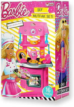 Barbie Şef Mutfak Set Renkli 3+