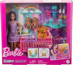 Barbie Skipper İkiz Bebekler Bakımı Oyun Seti Barbie Skipper İkiz Bebekler Bakımı Oyun Seti, ikiz bebek odası oyun seti ve aksesuarlar HXM99