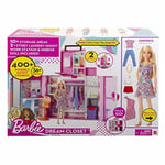 Barbie ve Yeni Rüya Dolabı Oyun Seti, 3 yaş ve üzeri, HGX57