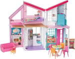 Barbie'nin Muhteşem Malibu Evi Barbie'nin Malibu Evi, Dönüşüm Özellikli, 25'ten Fazla Parçalı ve 2 Katlı Bebek Evi FXG57 FXG57